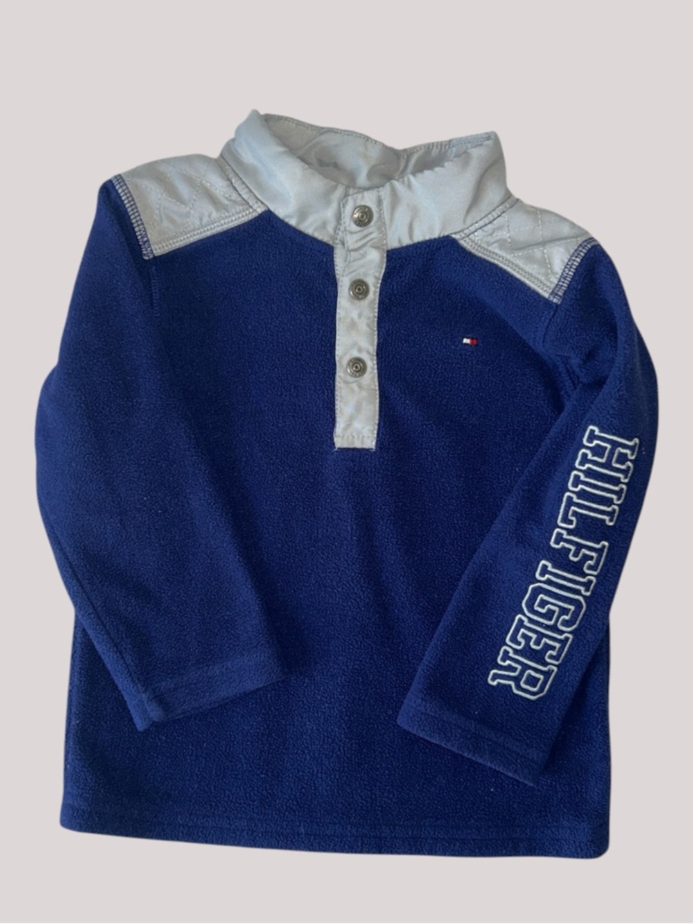 24m Tommy Hilfiger Navy Fleece Pullover